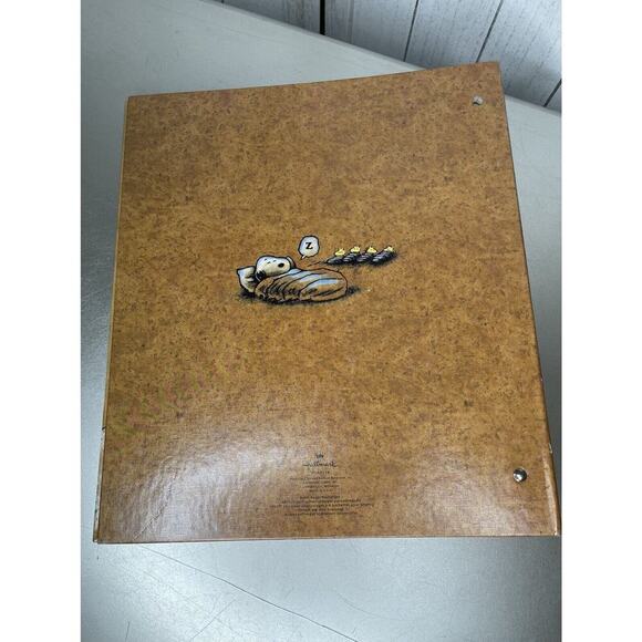 Vintage Hallmark Peanuts Camping Snoopy Photo Album Binder W/ New 8 Photo Pages - Picture 5 of 8